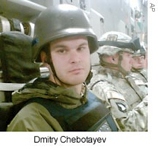 Russian photojournalist Dmitry Chebotayev was killed on May 7, 2007 when a roadside bomb struck the U.S. military vehicle in which he was traveling. Chebotayev was on assignment for Newsweek, reporting on American military operations in the Diyala province. Chebotayev was the first Russian journalist to be killed in Iraq since the 2003 U.S.-led invasion there. Six American soldiers in the vehicle were also killed.
